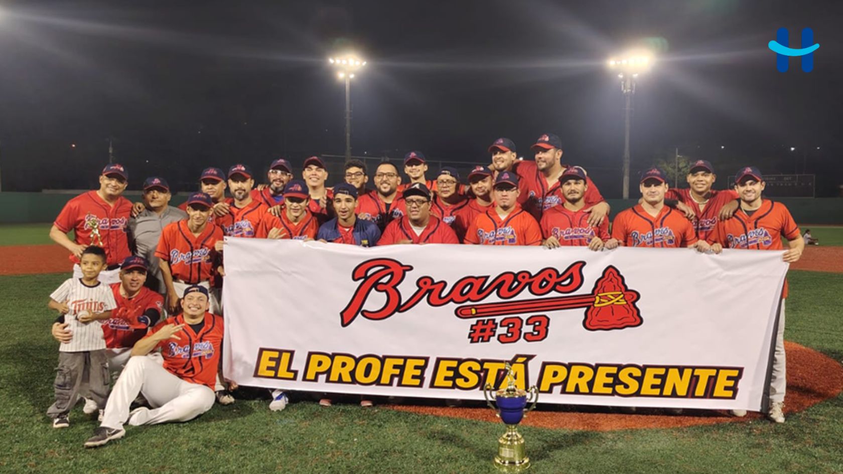 Bravos conquista tricampeonato en la Liga Mayor de Béisbol Francisco Morazán