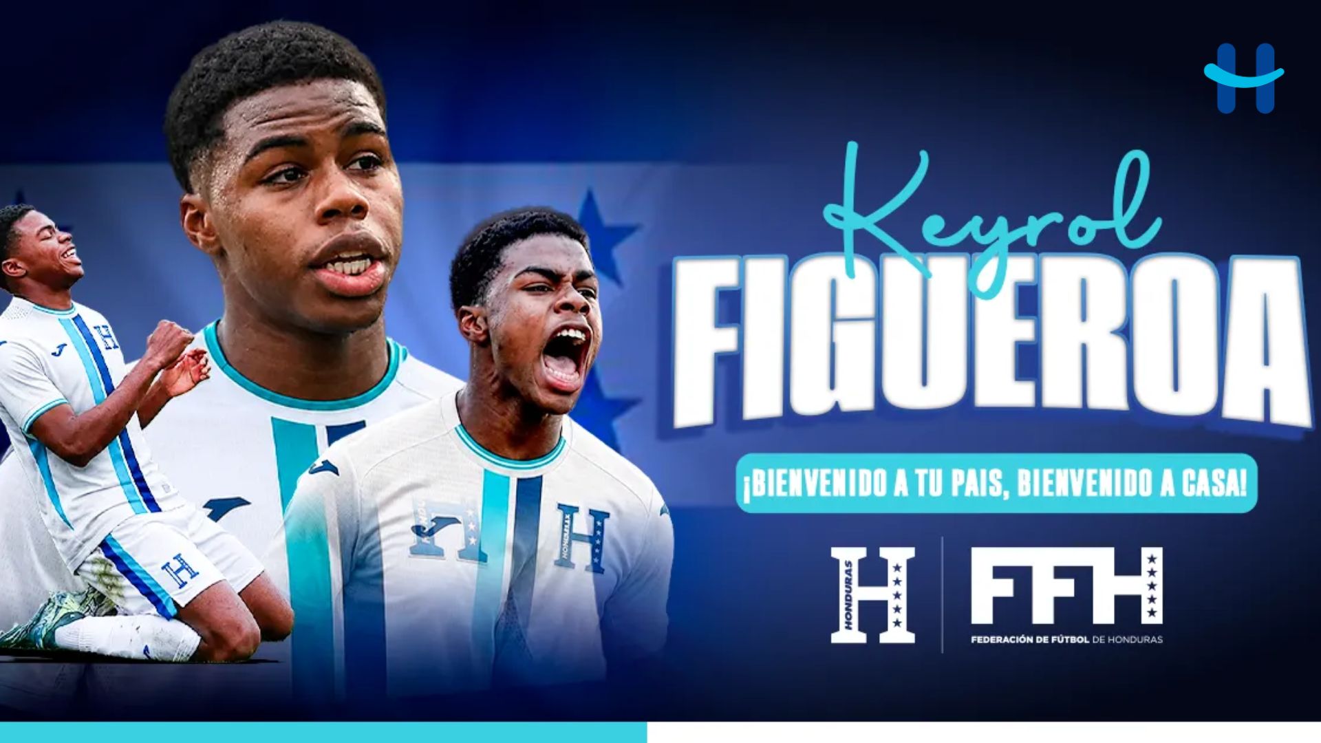 Keyrol Figueroa se une oficialmente a la Selección de Honduras