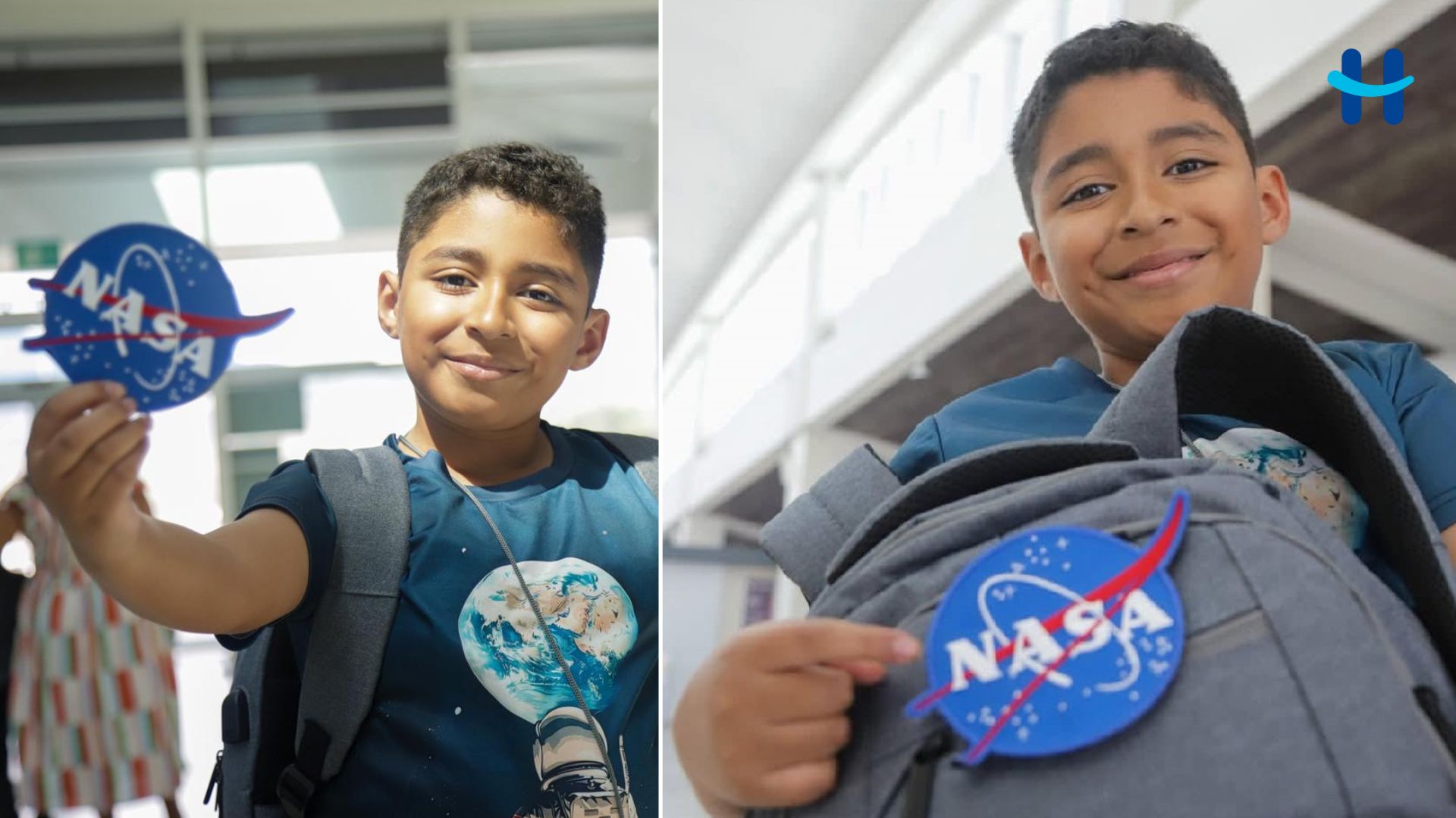 André Enoc: el niño hondureño que regresó de la NASA con historia