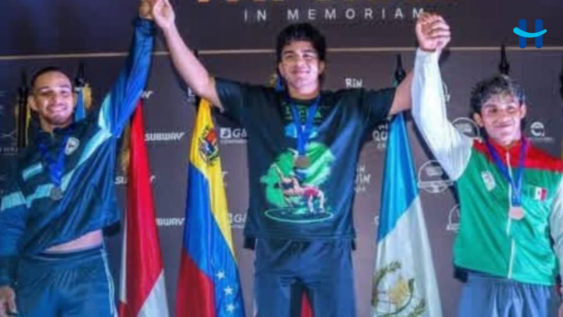 Lucha olímpica hondureña gana ocho medallas en Guatemala