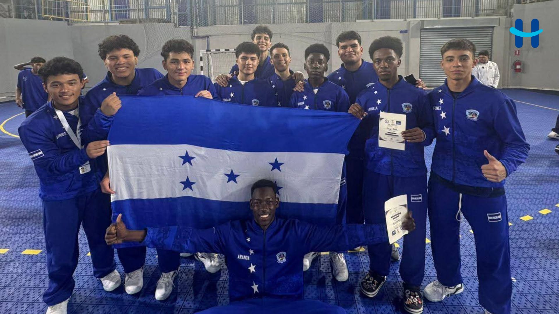 Selección Junior de Balonmano dejó en alto el nombre de Honduras