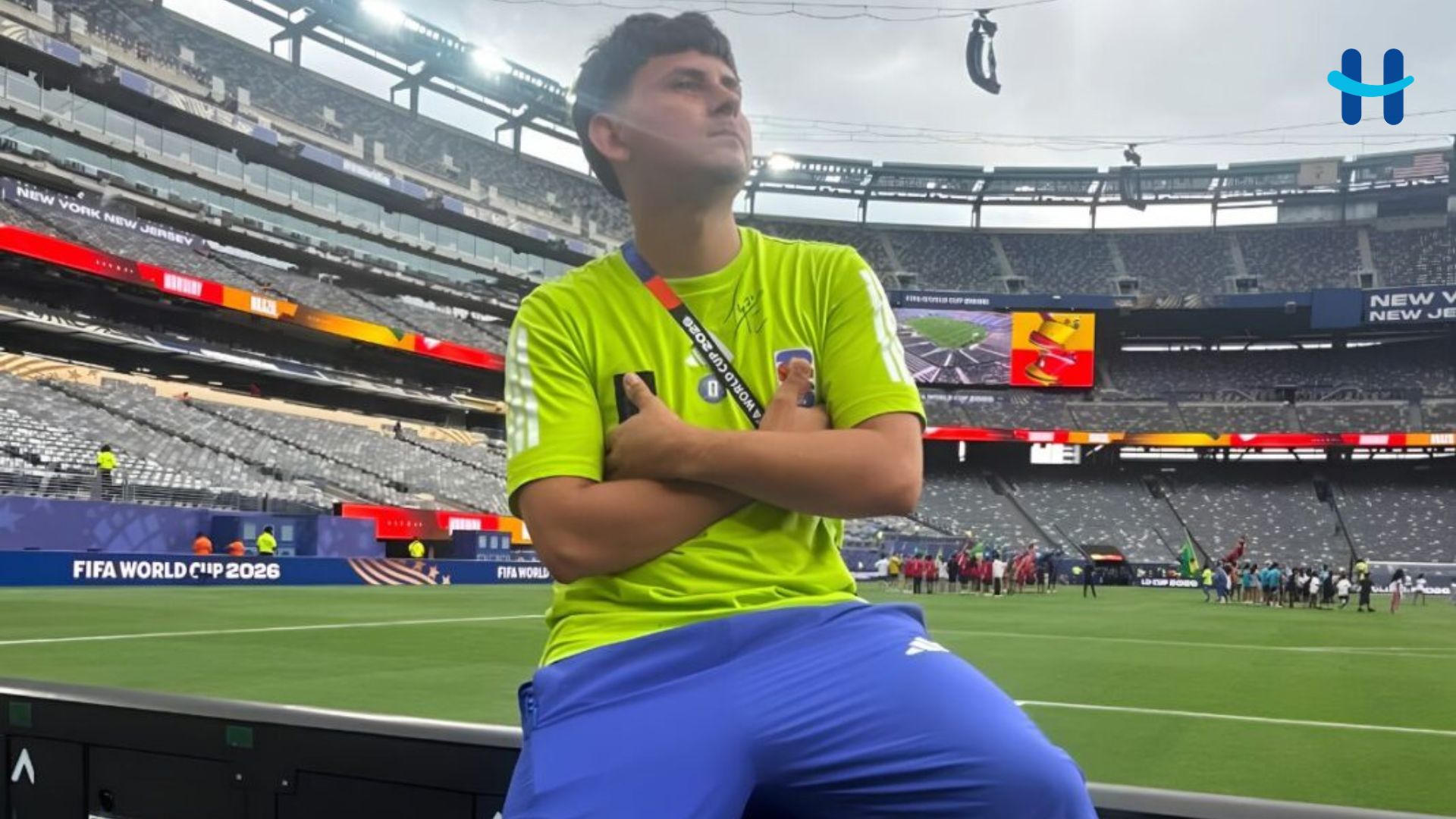 Hondureño de Choloma vivió la final del Mundial 2026 como voluntario de la FIFA