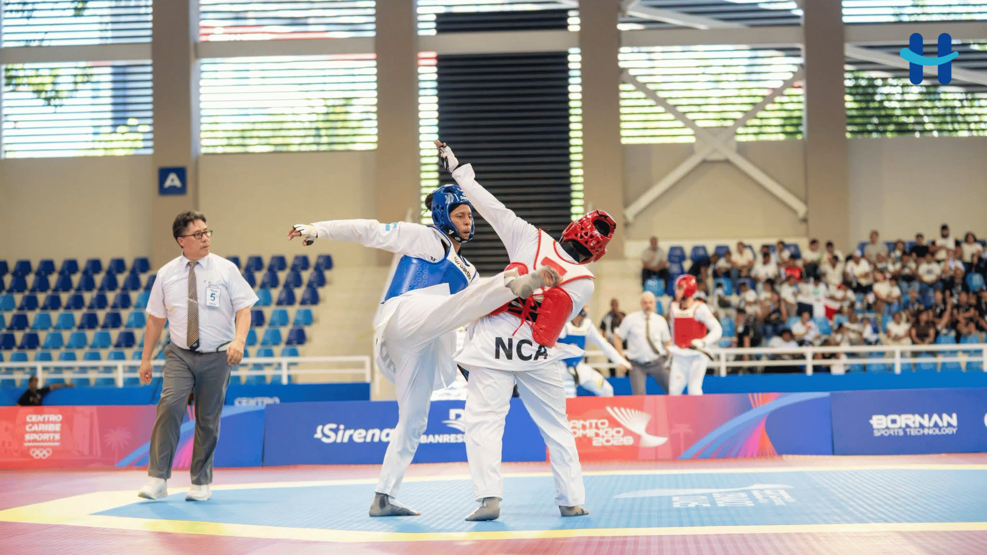 Hondureño gana bronce en taekwondo en Santo Domingo 2026