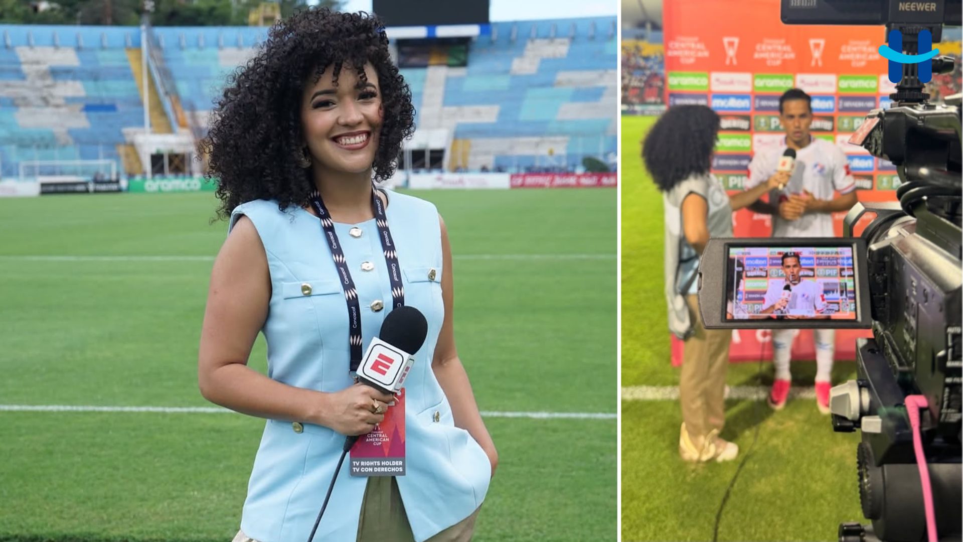 Emma Ramos se convierte en corresponsal de ESPN en Honduras
