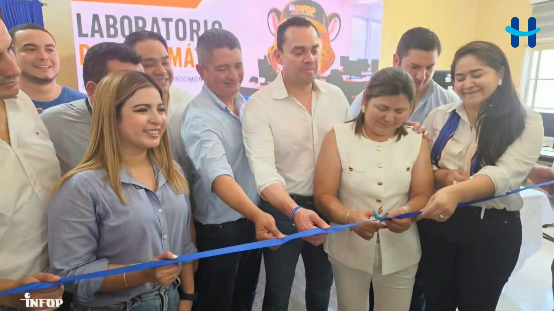 INFOP inaugura nuevo laboratorio de informática en El Triunfo