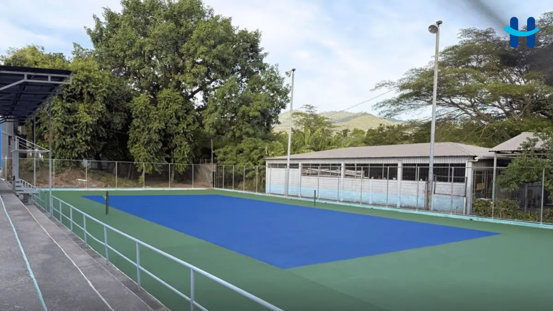 Villa Olímpica estrena siete canchas renovadas de tenis