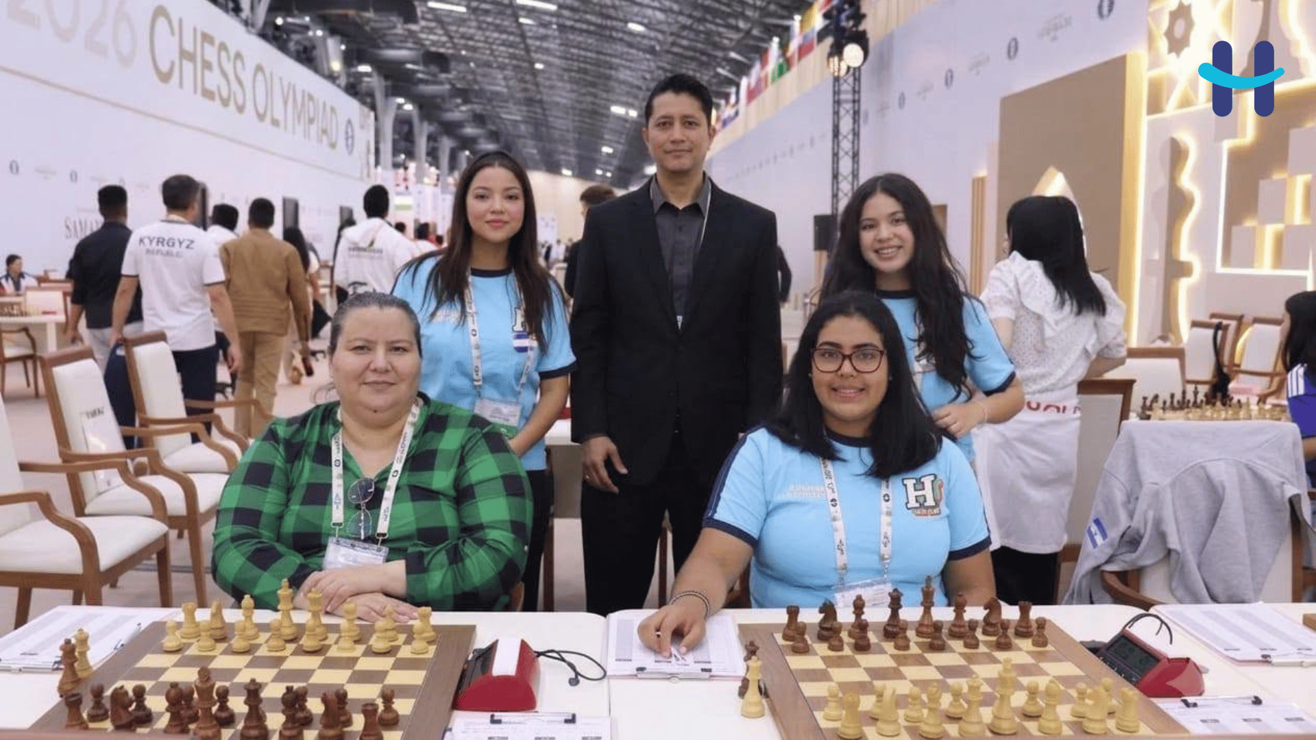 Honduras suma puntos en la Olimpiada Mundial de Ajedrez