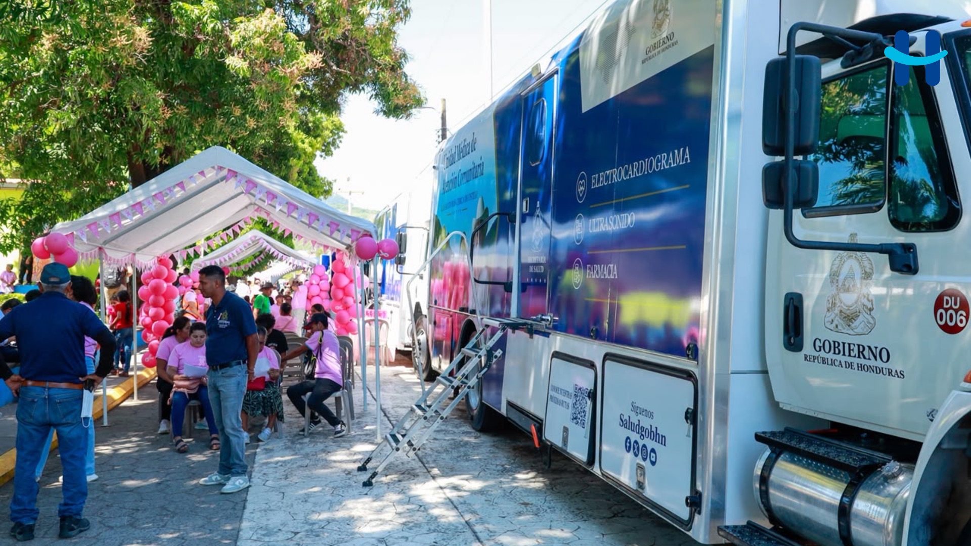 Clínicas móviles llevan atención médica a familias de Orocuina