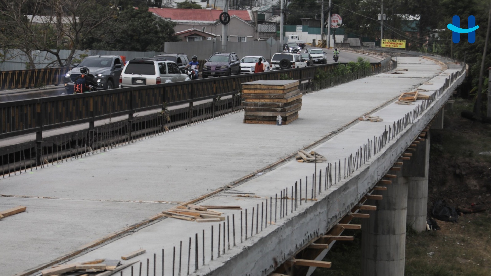 Puente Germania tendrá tres carriles en noviembre