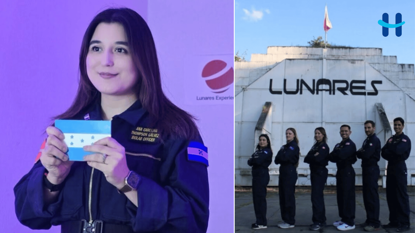 Hondureña Ana Thompson participa en misión análoga en Polonia